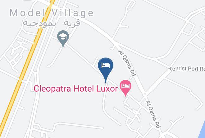 El Qarnah - Embrace Hotel Luxor Maps