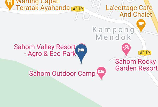 Kampar District - Embun Resort Lake Sahom Maps