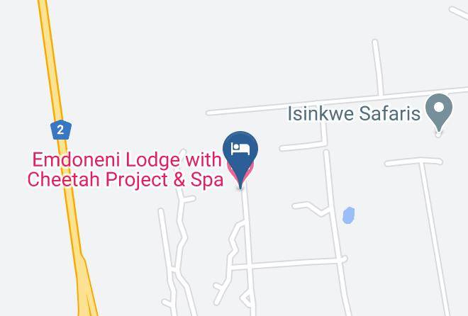 Umkhanyakude - Emdoneni Lodge With Cheetah Project & Spa Maps