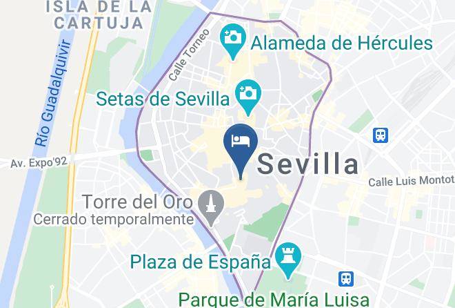 Seville - Eme Catedral Mercer Hotel Maps
