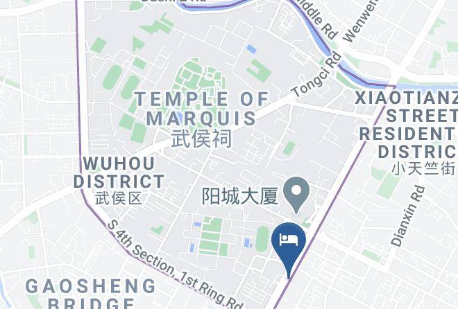 Chengdu - Emeishan Hotel Maps