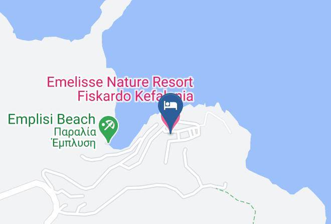 Kefallinia - Emelisse Nature Resort Fiskardo Kefalonia Maps