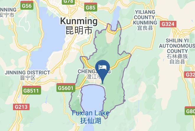Emerald Bay Hotel Fuxian Lake Map