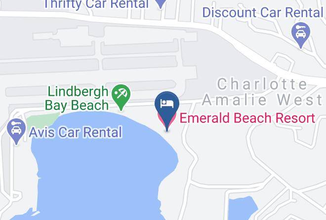 Saint Thomas - Emerald Beach Resort Maps