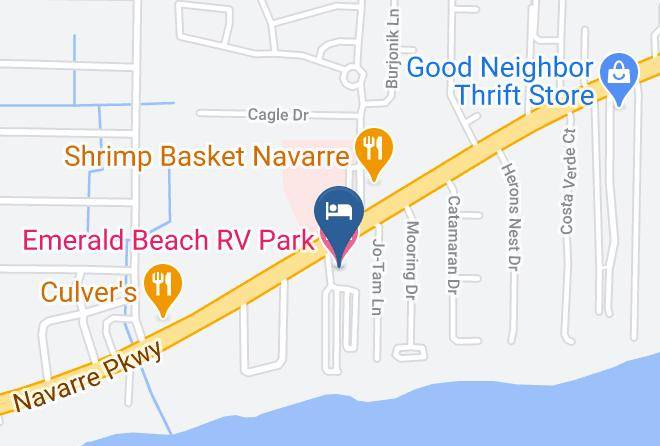 Santa Rosa - Emerald Beach Rv Park Maps