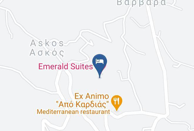 Zakinthos - Emerald Caves Suites Maps