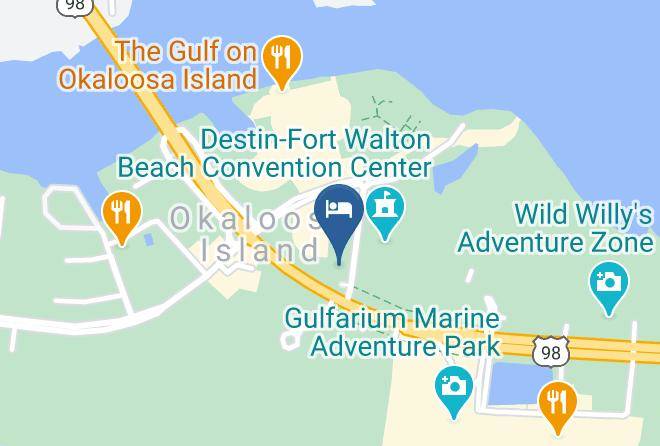 Okaloosa - Emerald Coast Inn & Suites Maps
