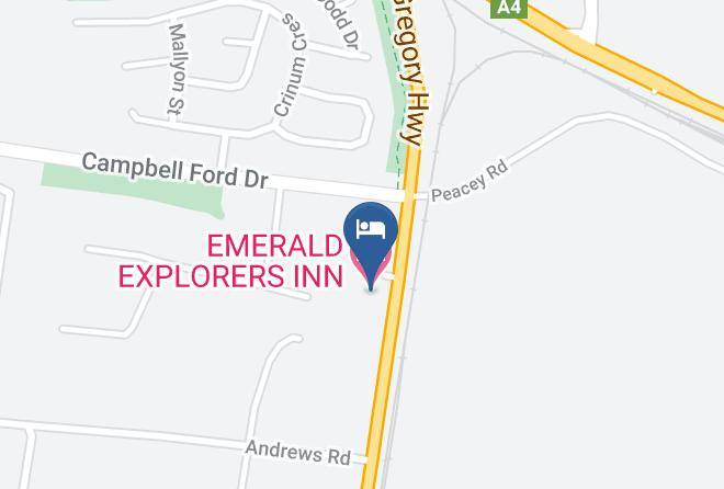 Central Highlands - Emerald Explorers Inn Maps