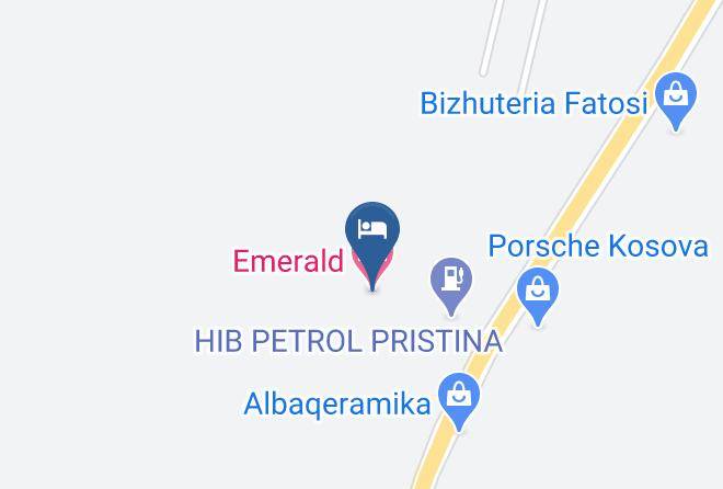 Gracanica - Emerald Hotel Maps
