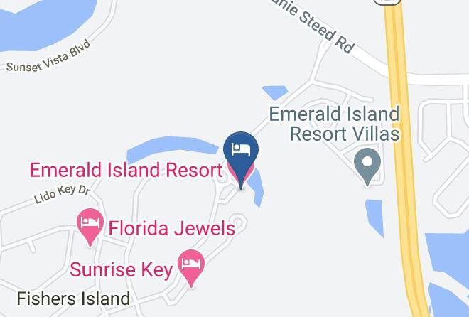 Osceola - Emerald Island Resort Maps