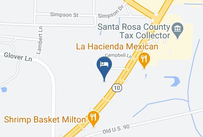 Santa Rosa - Emerald Sands Inn Maps