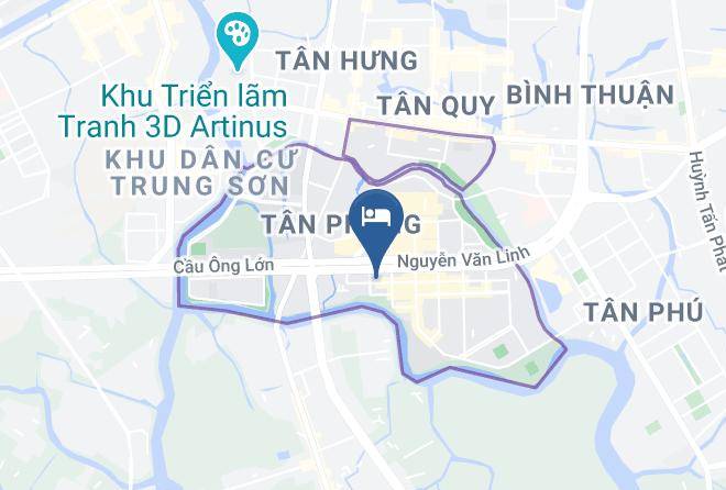 Emerald Serviced Apartment Map - Ho Chi Minh City - Tan Phong