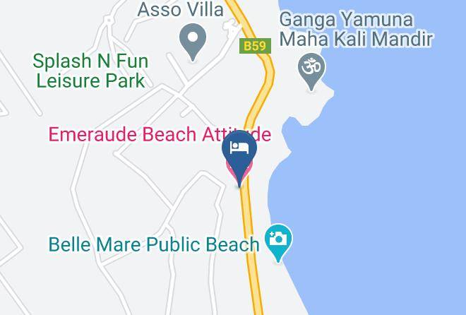 Quatreos - Emeraude Beach Attitude Hotel Maps