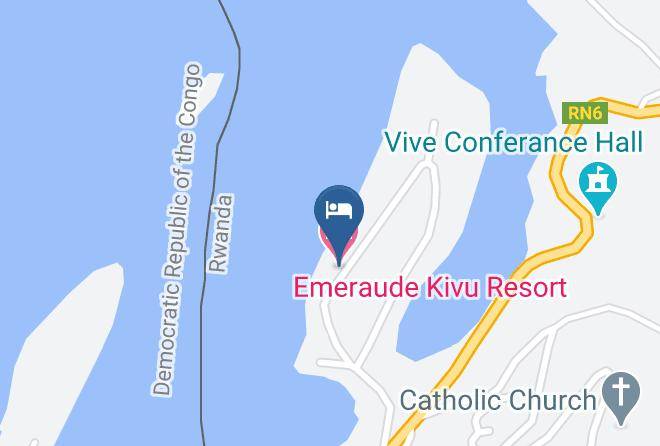 Rusizi - Emeraude Kivu Resort Maps