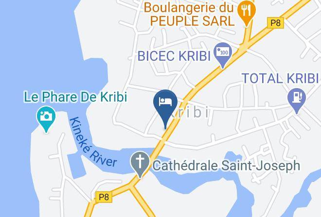 Emergence Appartement Hotel Map - Sud - Ocean