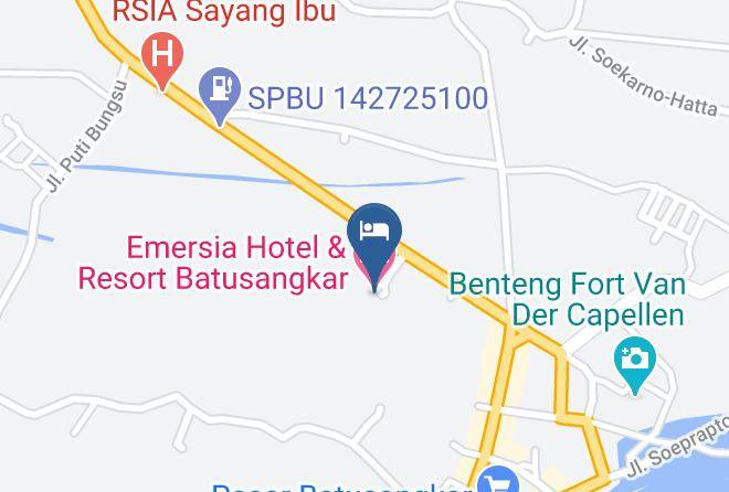 Tanah Datar Regency - Emersia Hotel & Resort Batusangkar Maps