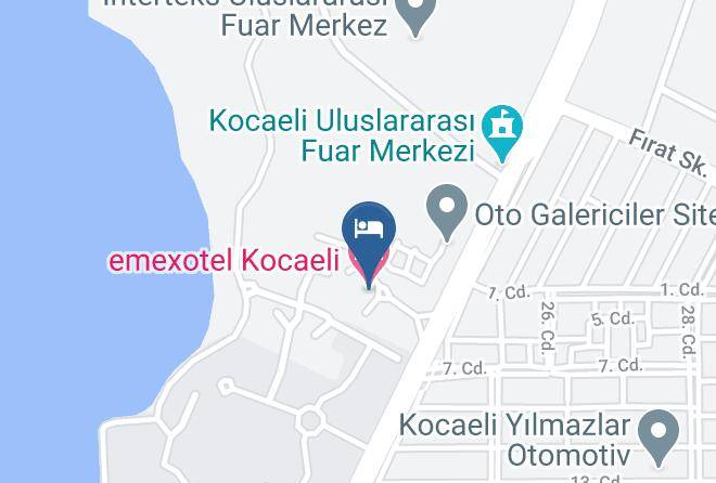 Izmit - Emexotel Kocaeli Maps