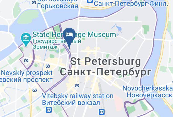Saint Petersburg - Emigrants On Fontanka Maps