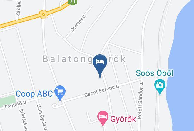 Balatongyorok - Emil Panzio Maps