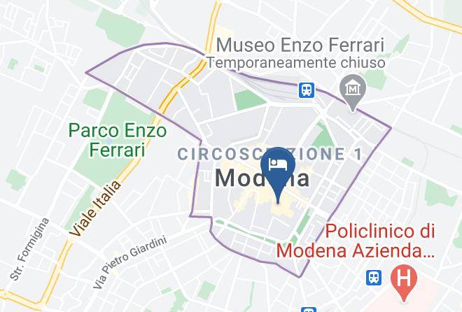 Modena - Emilia Suite Relax Maps