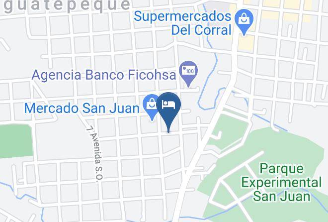 Siguatepeque - Emilio's Hotel Maps