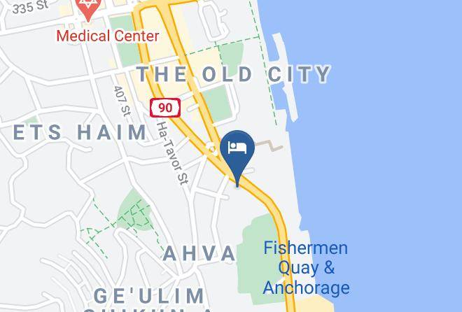 Tiberias - Emily's Hotel Maps