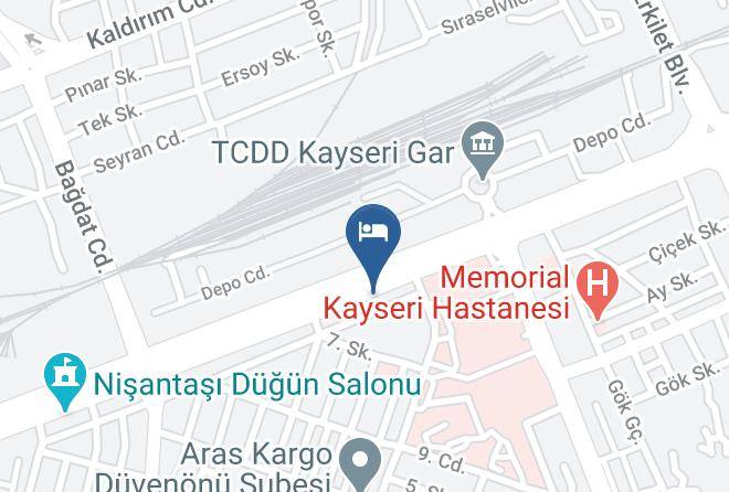 Kocasinan - Emin Kocak Hotel & Restaurant Maps