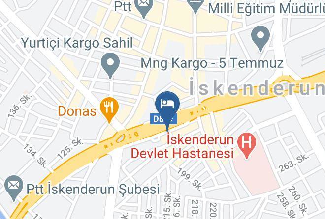 Iskenderun - Emin Otel Maps