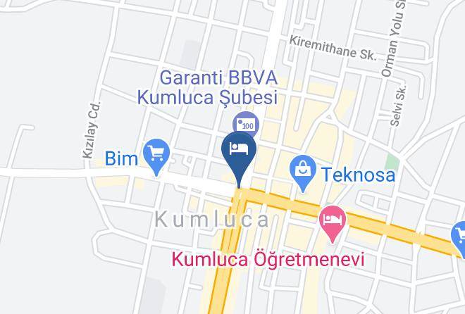 Kumluca - Emir Otel Maps