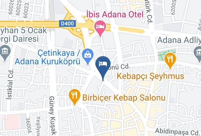 Seyhan - Emir Royal Hotel Maps