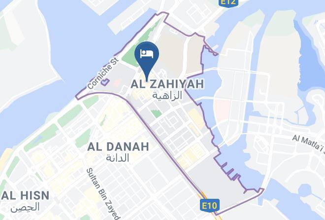 Abu Dhabi - Emirates Plaza Hotel Maps