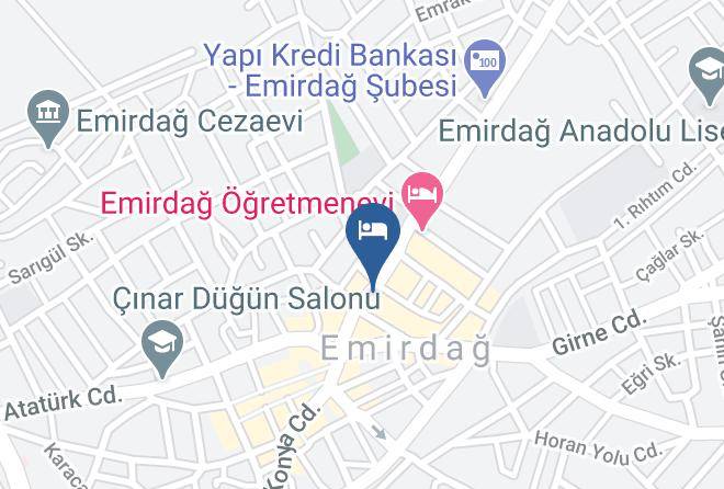 Emirdag - Emirdag Oteli Maps