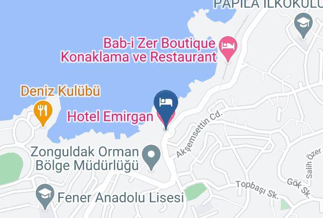 Zonguldak Yayla - Hotel Emirgan Maps