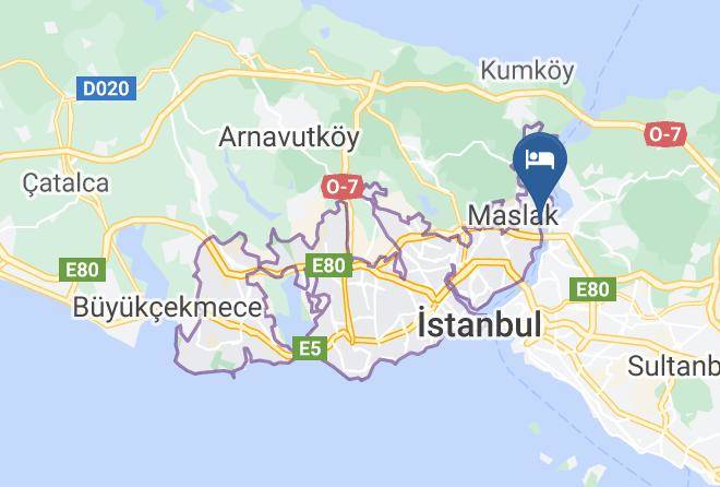 Emirganli Suites Map