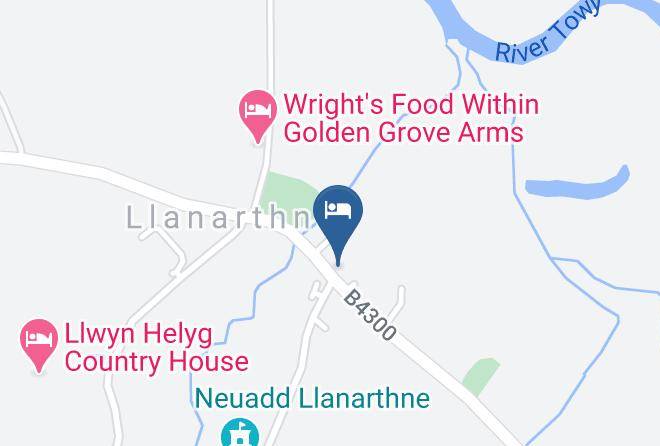 Carmarthenshire - Emlyn Arms Llanarthne Maps