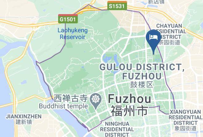 Fuzhou - Empark Grand Hotel Fuzhou Maps