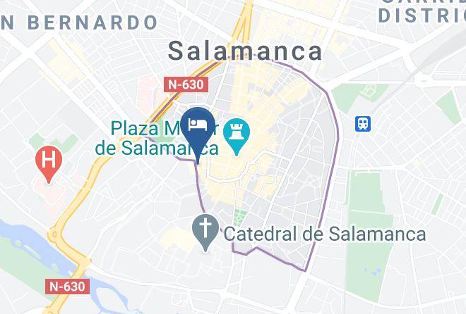 Salamanca - Hotel Emperatriz I Maps
