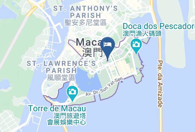 Macau - Emperor Hotel Maps