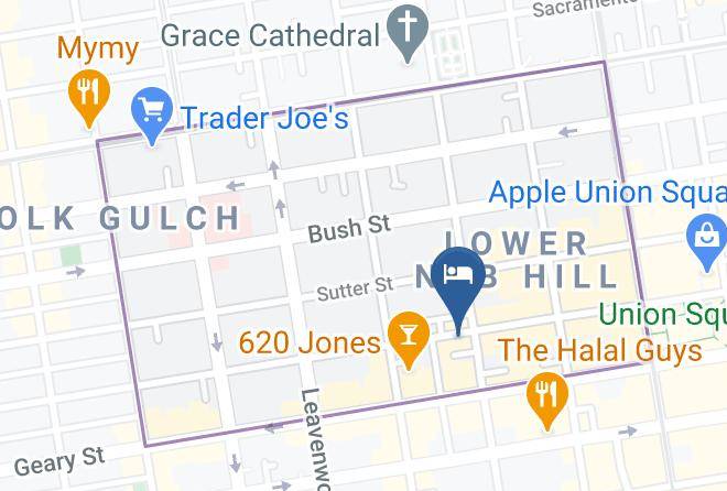 San Francisco - Emperor Norton Inn Maps