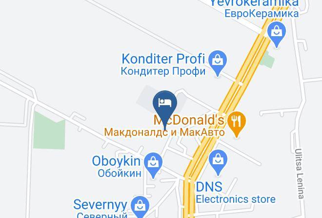 Stavropol - Empire Hall Hotel Maps