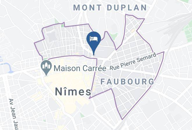 Gard - Empire Hotel Nimes Maps