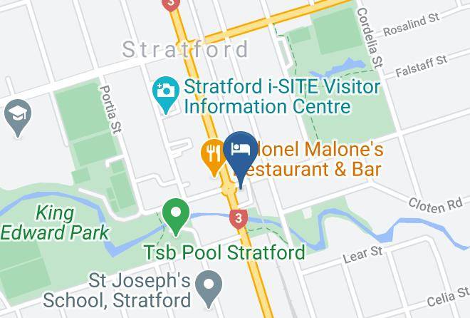 Stratford - Empire Hotel Maps