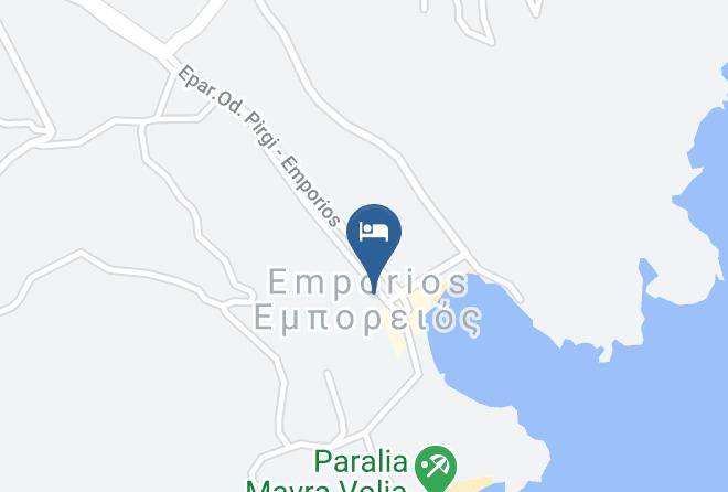 Khios - Emporios Bay Hotel Maps