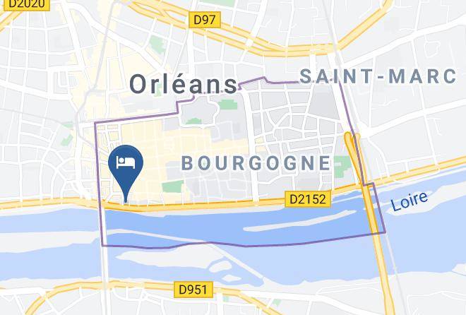 Loiret - Empreinte Hotel Boutique Et Spa Maps