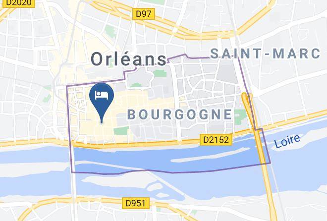 Loiret - Empreinte Hotel Maps