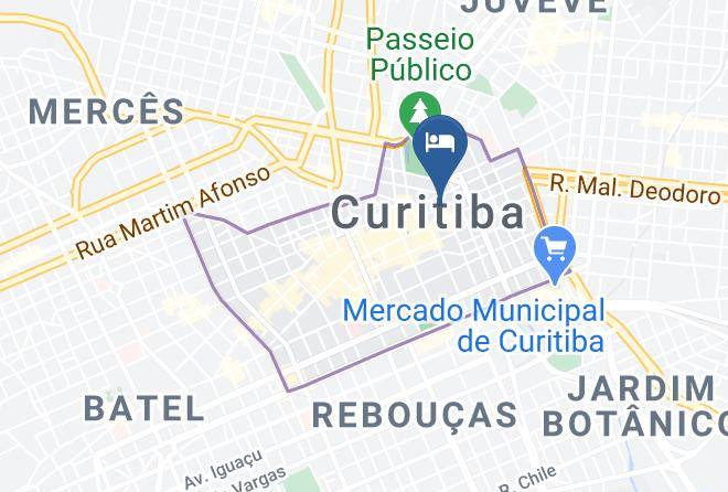 Curitiba - Empresa Hoteleira Mabu Maps