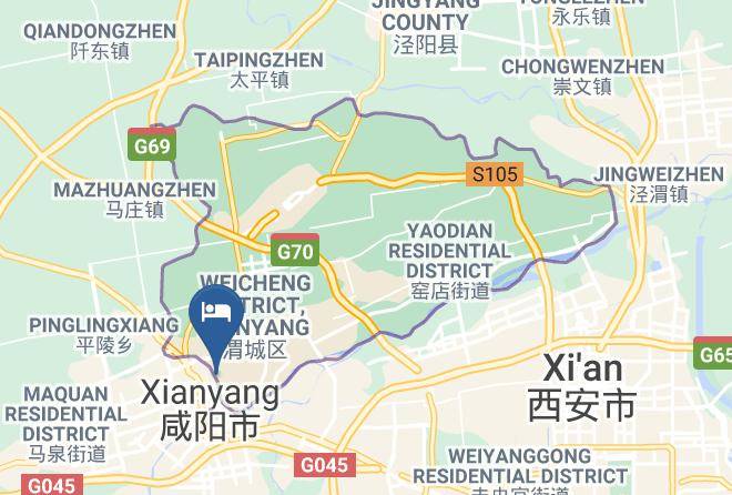 Xianyang - Empress Hotel Maps
