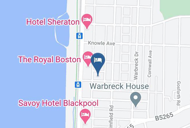 Blackpool - Empress Select Holiday Flats Maps