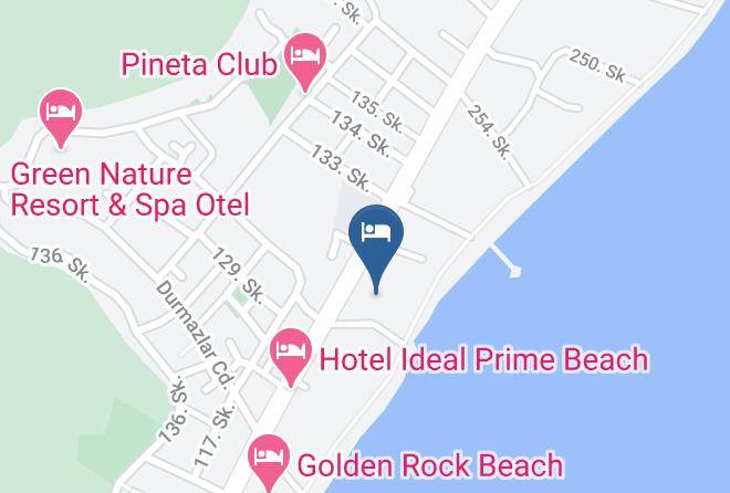 Marmaris - Emre Beach Hotel Maps
