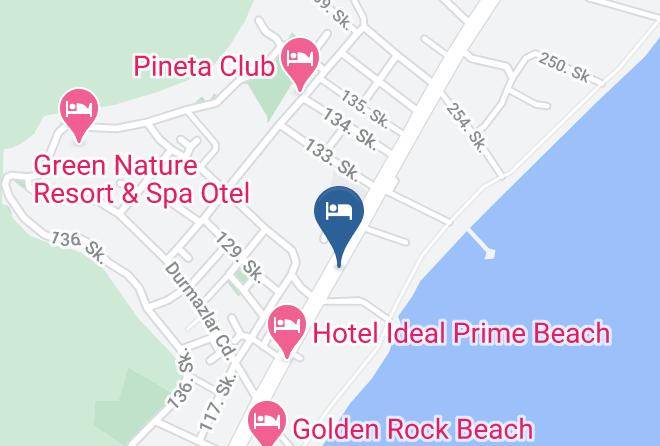 Marmaris - Emre Beach Restaurant Maps